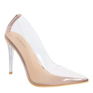 NEW Simmi London Clear Heels